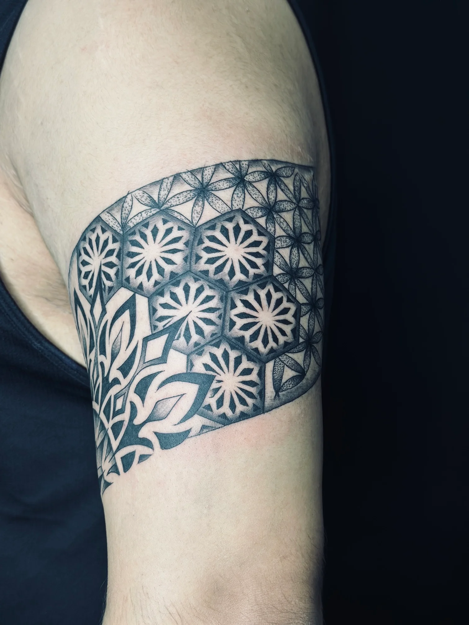 Geometric Mandala Tattoo