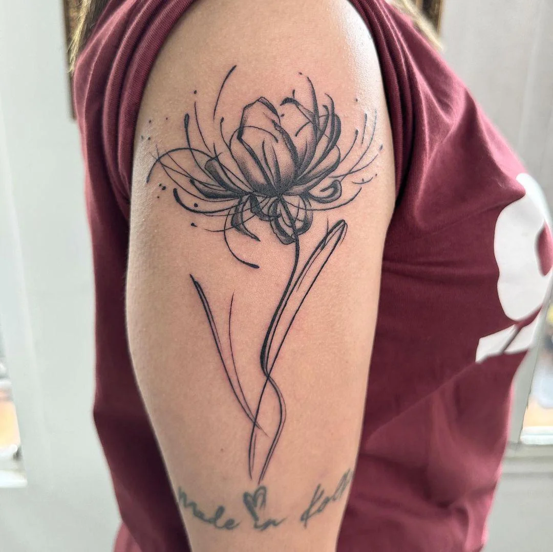Line Flower