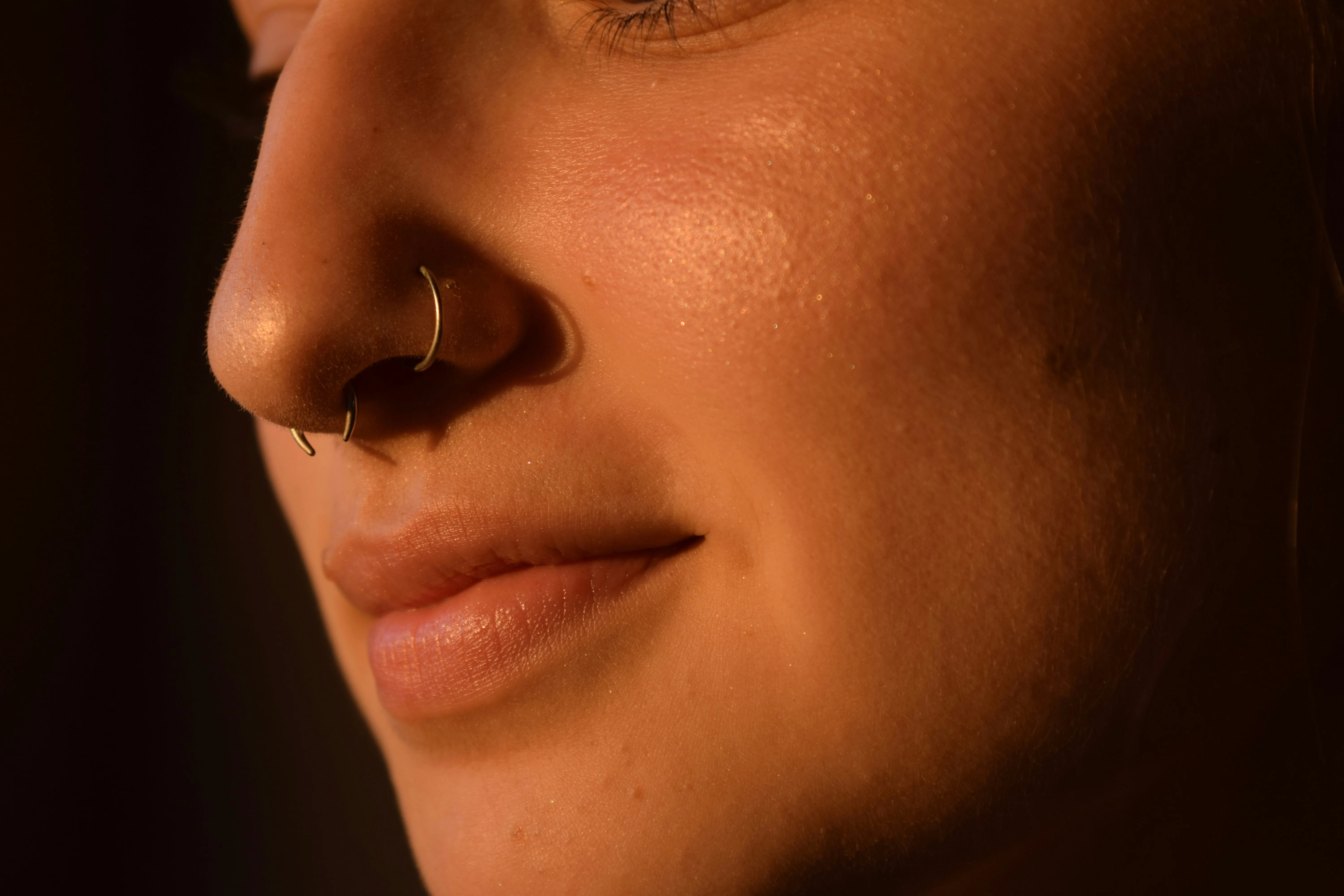 Nose Piercing Placement